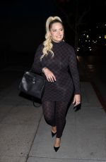 KELSEA MOSCATEL Leaves a Thai Restaurant in Los Angeles 09/12/2022