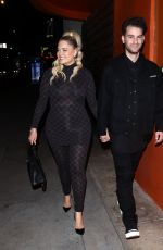 KELSEA MOSCATEL Leaves a Thai Restaurant in Los Angeles 09/12/2022