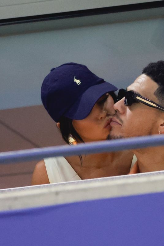 KENDALL JENNER and Devin Booker at US Open in New York 09/11/2022