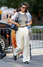 KENDALL JENNER Arrives at Conde Nast Offices in New York 09/10/2022