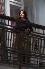 KENDALL JENNER, HAILEY BIEBER and CAMILA MORRONE at a Sushi Restaurant in Brentwood 09/06/2022