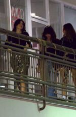 KENDALL JENNER, HAILEY BIEBER and CAMILA MORRONE at a Sushi Restaurant in Brentwood 09/06/2022
