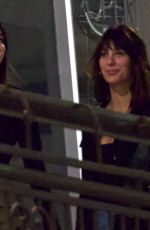 KENDALL JENNER, HAILEY BIEBER and CAMILA MORRONE at a Sushi Restaurant in Brentwood 09/06/2022