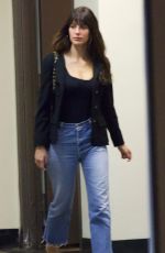 KENDALL JENNER, HAILEY BIEBER and CAMILA MORRONE at a Sushi Restaurant in Brentwood 09/06/2022