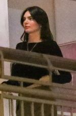 KENDALL JENNER, HAILEY BIEBER and CAMILA MORRONE at a Sushi Restaurant in Brentwood 09/06/2022