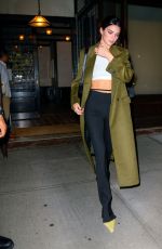 KENDALL JENNER Night Out in New York 09/21/2022