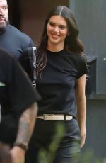 KENDALL JENNER Out for Dinner with a Girlfriend in West Hollywood 09/28/2022