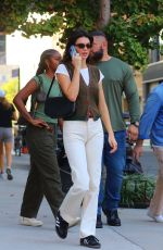 KENDALL JENNER Out for Lunch with Friends at Bar Pitti in New York 09/21/2022