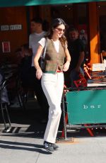 KENDALL JENNER Out for Lunch with Friends at Bar Pitti in New York 09/21/2022