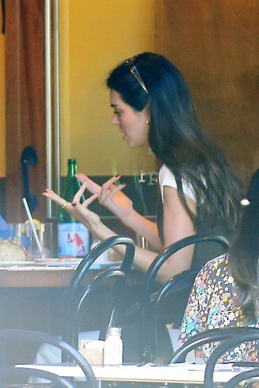 KENDALL JENNER Out for Lunch with Friends at Bar Pitti in New York 09/21/2022