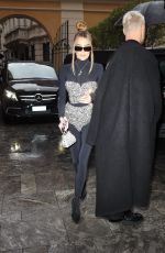 KHLOE KARDASHIAN Out and About in Milan 09/24/2022