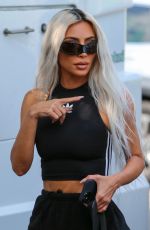 KIM and KOURTNEY KARDASHIAN Out in Sherman Oaks 09/07/2022