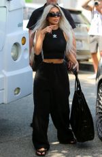 KIM and KOURTNEY KARDASHIAN Out in Sherman Oaks 09/07/2022