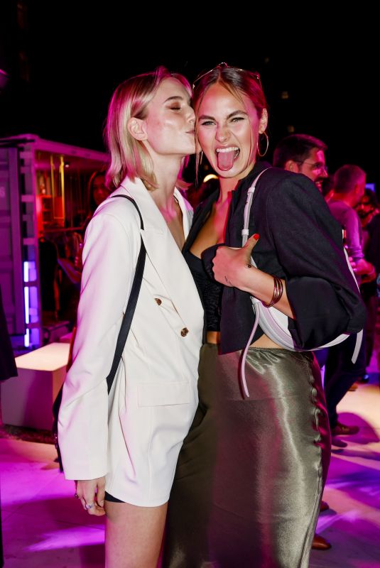 KIM HNIZDO and ELENA CARRIERE at Lascana Fashion Boat Week 09/05/2022