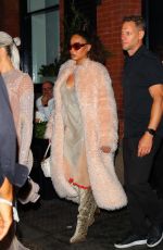KIM KARDASHIAN and LALA ANTHONY Leaves Fendi Show at New York Fashion Week 09/09/2022