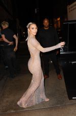 KIM KARDASHIAN and LALA ANTHONY Leaves Fendi Show at New York Fashion Week 09/09/2022