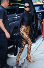 KIM KARDASHIAN Arrives at GMA Studios in New York 09/19/2022