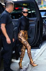 KIM KARDASHIAN Arrives at GMA Studios in New York 09/19/2022