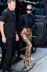 KIM KARDASHIAN Arrives at GMA Studios in New York 09/19/2022