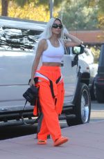 KIM KARDASHIAN Arrives at Her Son