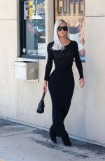 KIM KARDASHIAN at Gas Station in Los Angeles 08/31/2022
