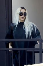 KIM KARDASHIAN Leaves a Dermatologist in Beverly Hills 09/28/2022