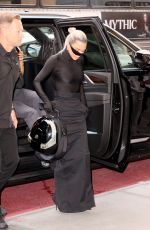 KIM KARDASHIAN Leaves Her Hotel in New York 09/20/20222