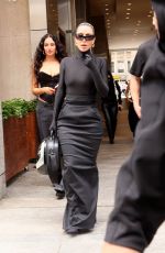 KIM KARDASHIAN Leaves Her Hotel in New York 09/20/20222
