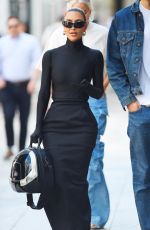 KIM KARDASHIAN Leaves Her Hotel in New York 09/20/20222