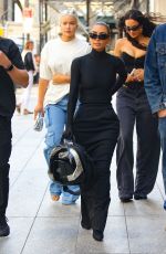 KIM KARDASHIAN Leaves Her Hotel in New York 09/20/20222