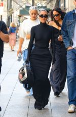 KIM KARDASHIAN Leaves Her Hotel in New York 09/20/20222