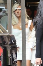 KIM KARDASHIAN Out at Milan Fashion Week 09/23/2022
