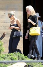 KIM KARDASHIAN Out for Lunch with Laura Arrillaga-Andreessen at Nobu Restraurant in Malibu 09/01/2022