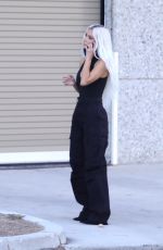 KIM KARDASHIAN Out in Los Angeles 08/31/2022