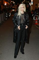 KITTY CHICHA Arrives at Saint Laurent Rive Droite Sushi Park Opening Night in Paris 09/28/2022