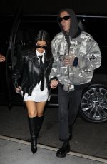 KOURTENEY KARDASHIAN and Travis Barker Out for Dinner at Eleven Masidon in New York 09/13/2022