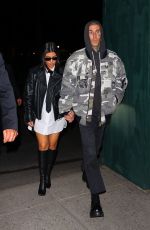 KOURTENEY KARDASHIAN and Travis Barker Out for Dinner at Eleven Masidon in New York 09/13/2022