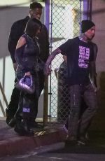 KOURTNEY KARDASHIAN and ATIANA DE LA HOYA Leaves Taylor Hawkins Tribute Concert in Los Angeles 09/27/2022