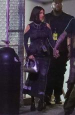 KOURTNEY KARDASHIAN and ATIANA DE LA HOYA Leaves Taylor Hawkins Tribute Concert in Los Angeles 09/27/2022