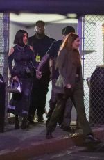 KOURTNEY KARDASHIAN and ATIANA DE LA HOYA Leaves Taylor Hawkins Tribute Concert in Los Angeles 09/27/2022