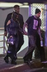 KOURTNEY KARDASHIAN and ATIANA DE LA HOYA Leaves Taylor Hawkins Tribute Concert in Los Angeles 09/27/2022