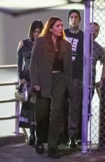 KOURTNEY KARDASHIAN and ATIANA DE LA HOYA Leaves Taylor Hawkins Tribute Concert in Los Angeles 09/27/2022