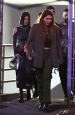 KOURTNEY KARDASHIAN and ATIANA DE LA HOYA Leaves Taylor Hawkins Tribute Concert in Los Angeles 09/27/2022
