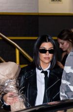 KOURTNEY KARDASHIAN and Travis Barker Arrives at Their Hotel in New York /13/2022