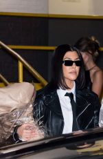 KOURTNEY KARDASHIAN and Travis Barker Arrives at Their Hotel in New York /13/2022