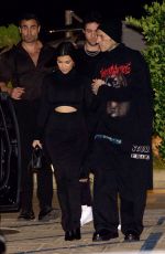 KOURTNEY KARDASHIAN and Travis Barker at Nobu in Malibu 09/20/2022