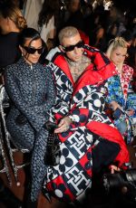 KOURTNEY KARDASHIAN and Travis Barker at Tommy Hilfiger Fashion Show in New York 09/11/2022