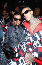 KOURTNEY KARDASHIAN and Travis Barker at Tommy Hilfiger Fashion Show in New York 09/11/2022