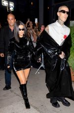 KOURTNEY KARDASHIAN and Travis Barker at Vogue World Show at New York Fashion Week 09/12/2022