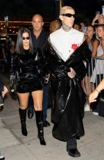KOURTNEY KARDASHIAN and Travis Barker at Vogue World Show at New York Fashion Week 09/12/2022